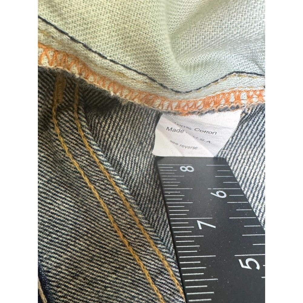 J.Crew Vintage Slim Jeans Womens 27 Distressed Dark Wash Denim Boyfriend Cotton - Picture 11 of 11